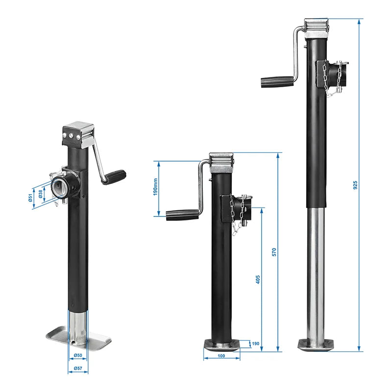 ProPlus Steunpoot uitdraaibaar Heavy Duty SH57/5000