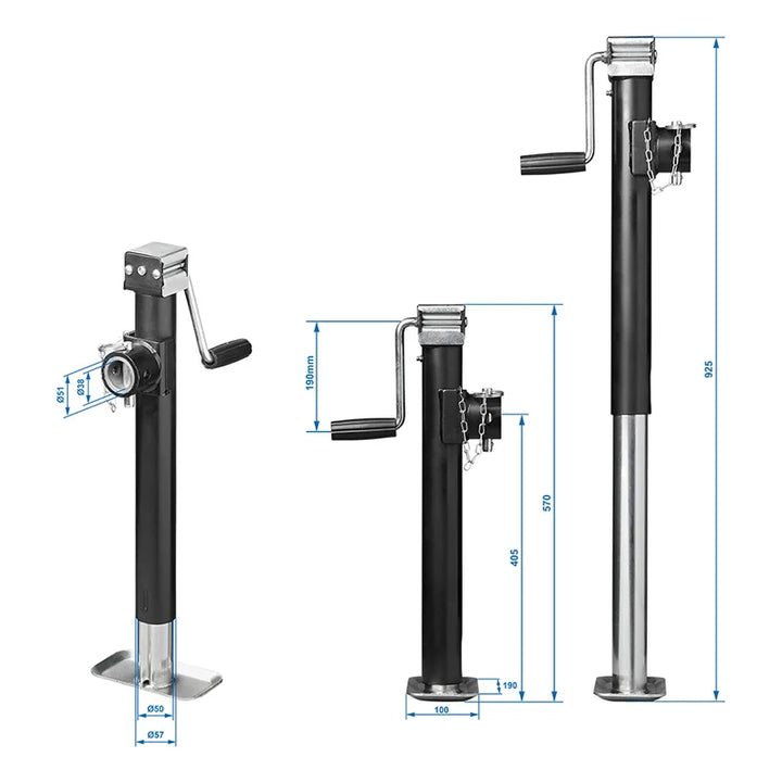 ProPlus Steunpoot uitdraaibaar Heavy Duty SH57/5000