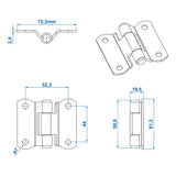 ProPlus Scharnier 73x61mm in blister