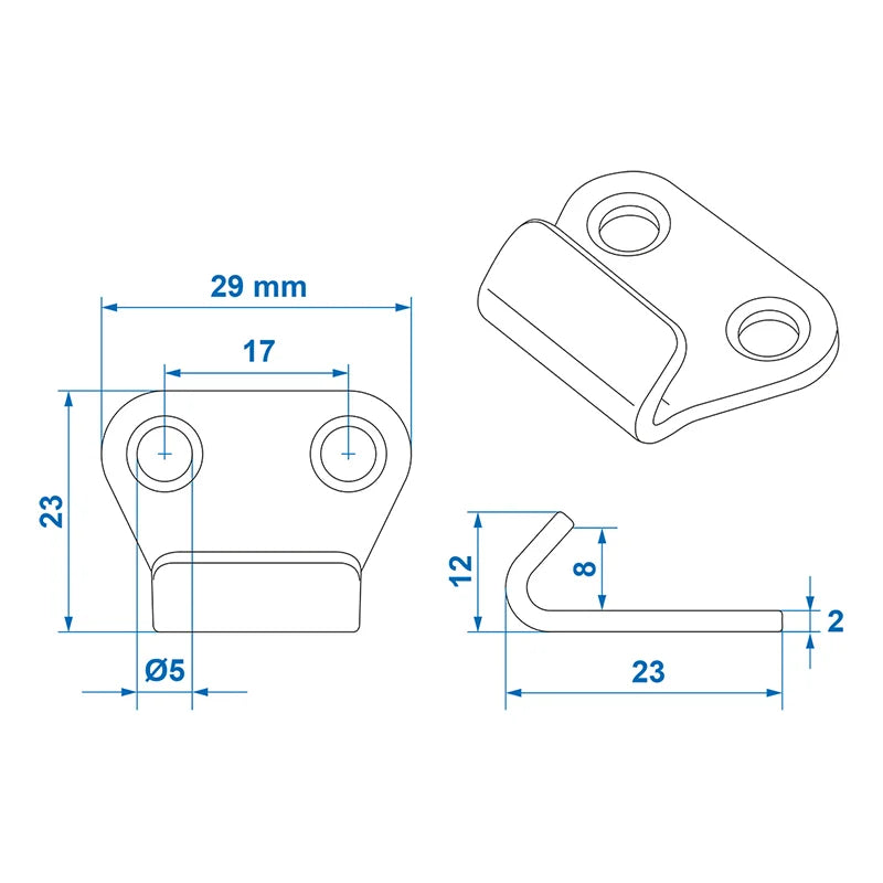 ProPlus Tegenstuk voor spansluiting 342112/342113/342114