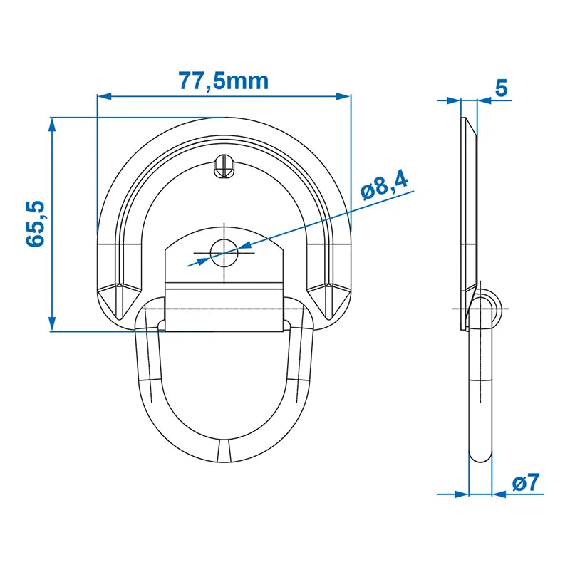 ProPlus Sjoroog 76x66mm