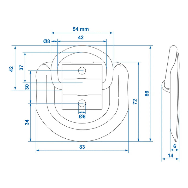 ProPlus Sjoroog 83 x 72 mm