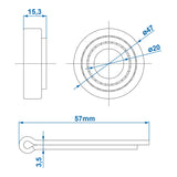 ProPlus Lager conisch 30204 20x47x15,2