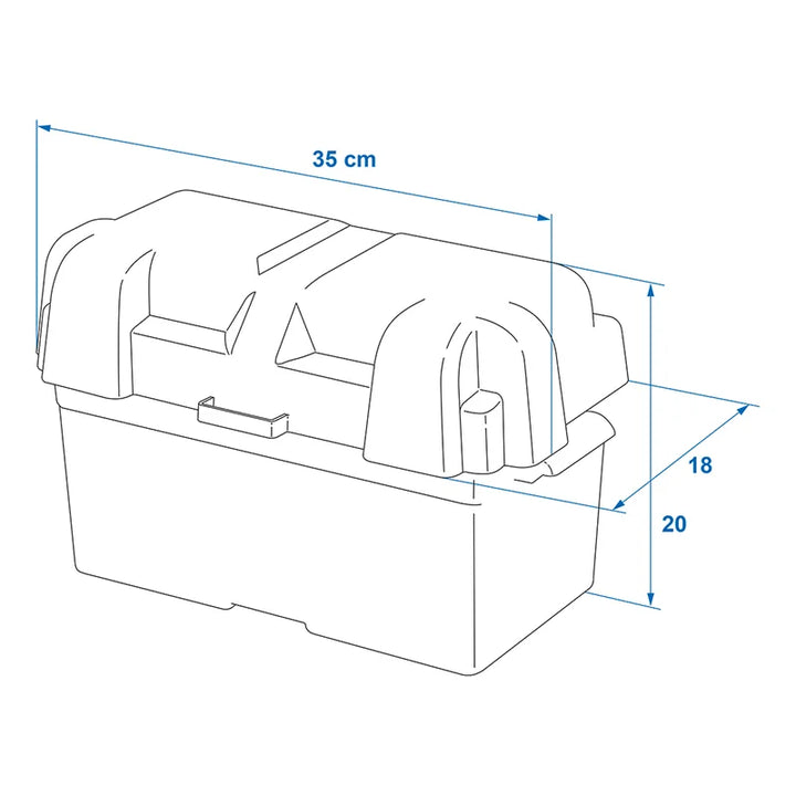 ProPlus Accubak 35x18x20cm
