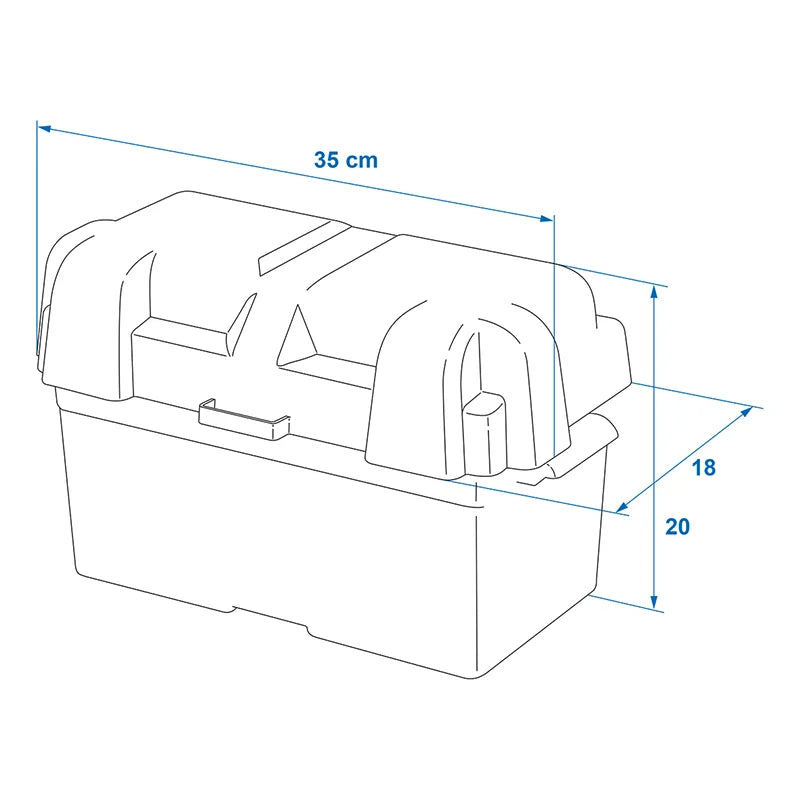 ProPlus Accubak 35x18x20cm