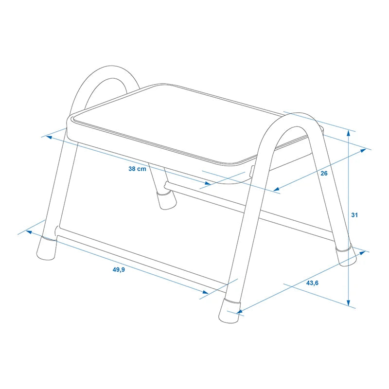 ProPlus Opstapje 1 trede Heavy Duty voor caravan/camper