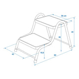 ProPlus Opstapje 2 treden Heavy Duty voor caravan/camper