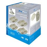 ProPlus Stabilisatievoeten met veer - set van 4 stuks