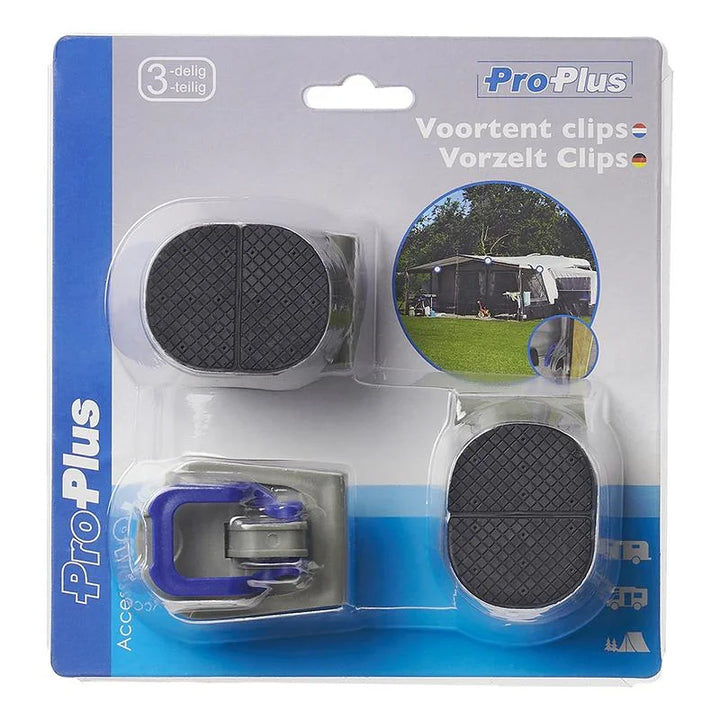 ProPlus Voortent clips 3-delig model 2