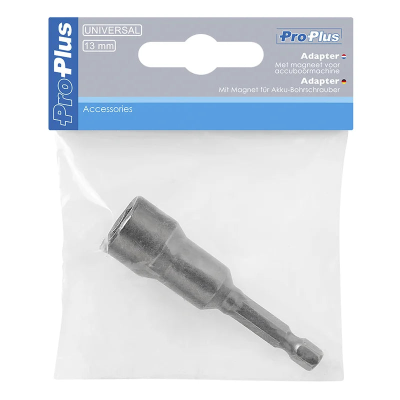 ProPlus Adapter 13mm met magneet voor accuboormachine