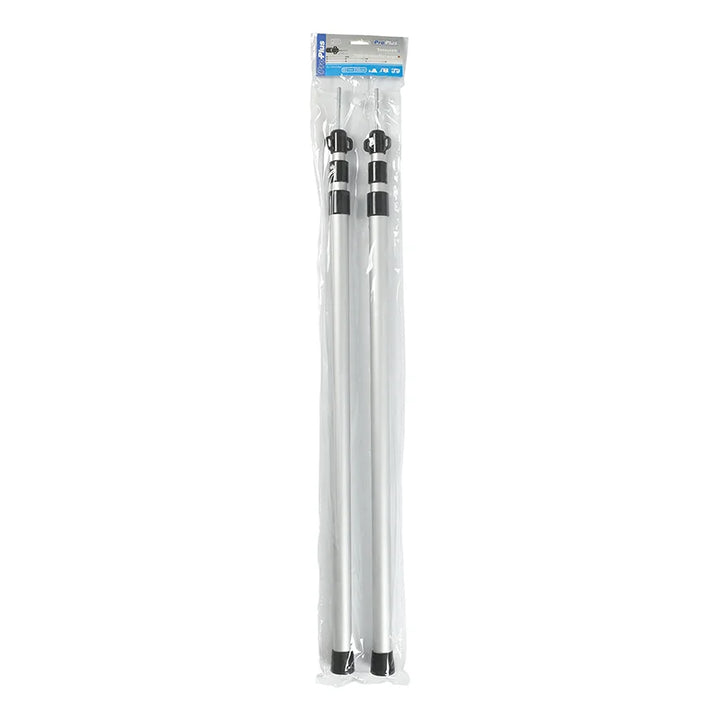 ProPlus Tentstok telescopisch 3-delig 93-230cm - set van 2 stuks