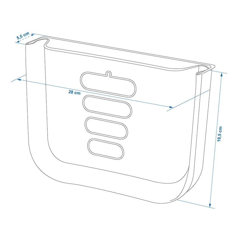 ProPlus Afvalbak 6L opvouwbaar voor caravan/camper