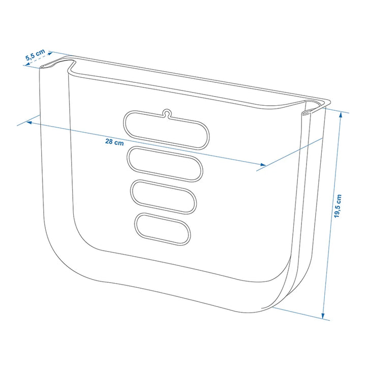 ProPlus Afvalbak 6L opvouwbaar voor caravan/camper