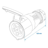 ProPlus CEE contrastekker 16A 5-polig