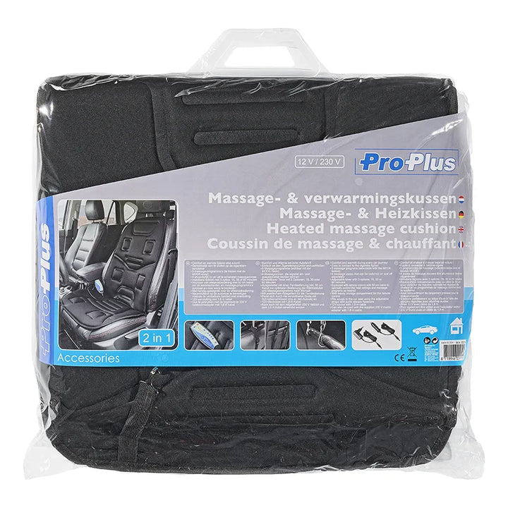 ProPlus Massage- &amp; Verwarmingskussen 12V 2 in1