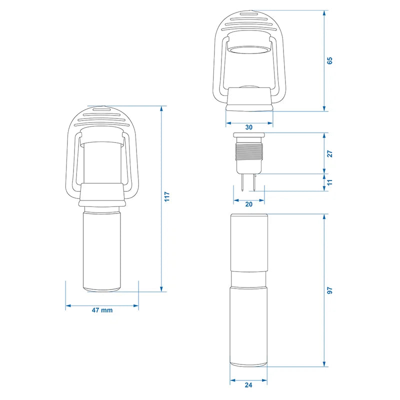 ProPus Zwaailamp pen lasbaar