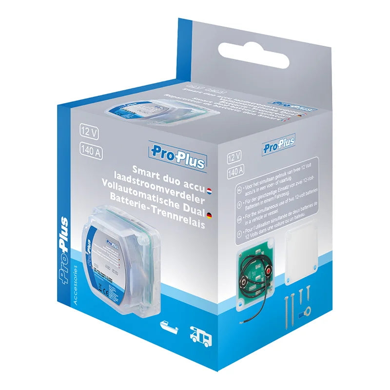 ProPlus Smart duo accu laadstroomverdeler 12V/140A