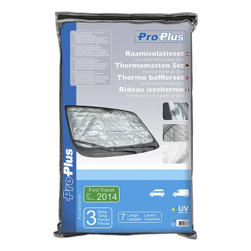 ProPlus Raamisolatieset voor Ford Transit vanaf 2014