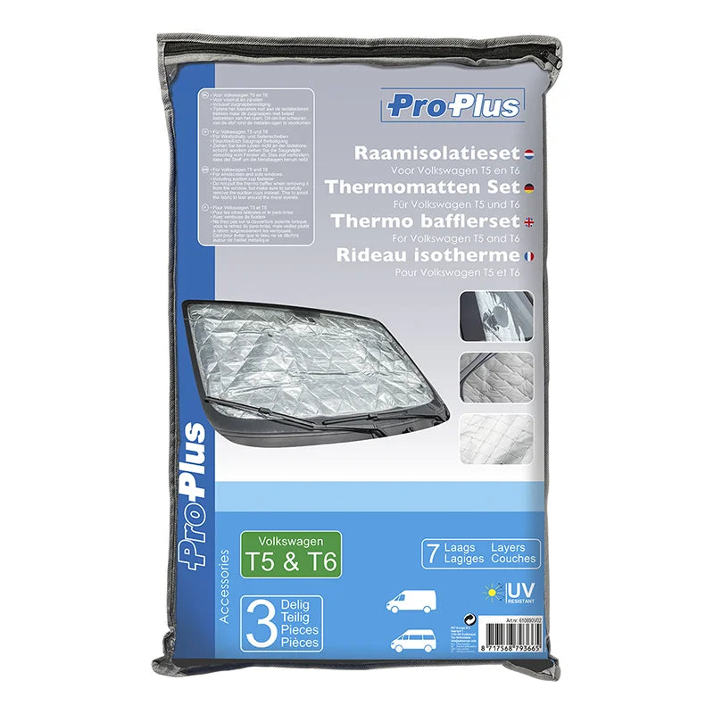 ProPlus Raamisolatieset voor Volkswagen T5 en T6