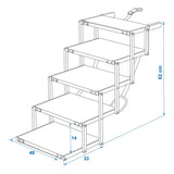 ProPlus Hondentrap aluminium vouwbaar