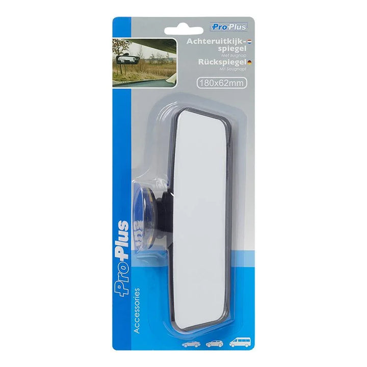 ProPlus Achteruitkijkspiegel 180x62mm met zuignap
