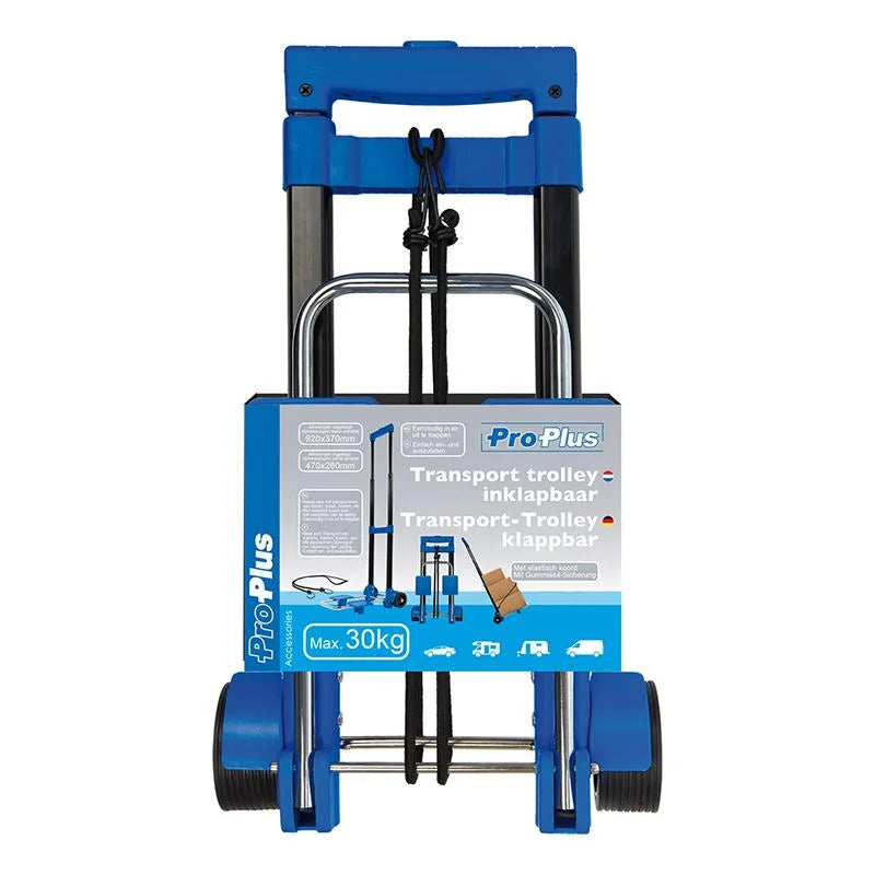 ProPlus Transport trolley inschuifbaar met elastisch koord 30kg