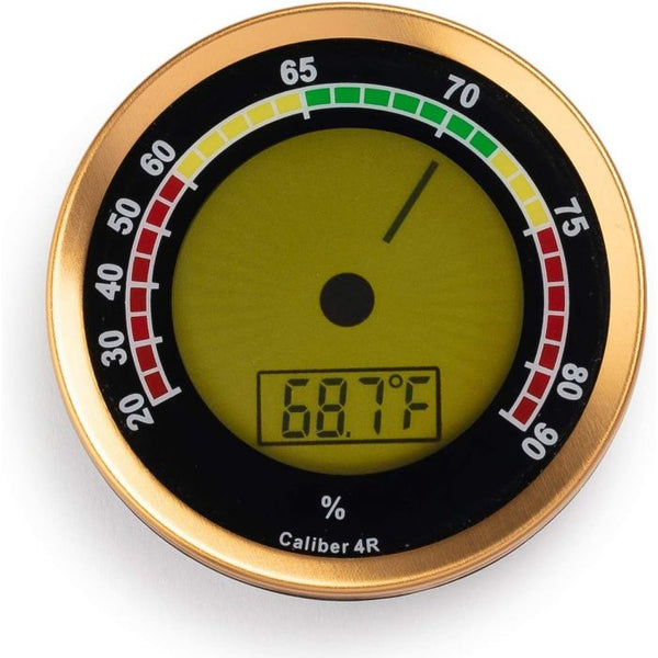 Cigar Oasis digitale hygrometer 4R Gold