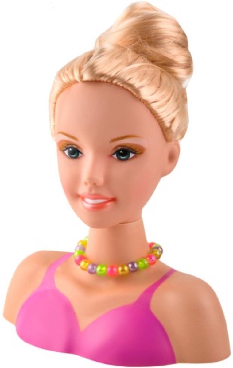 Kruzzel Hair Styling Head + Accessoires - Creatieve Haarstijlen voor Kinderen