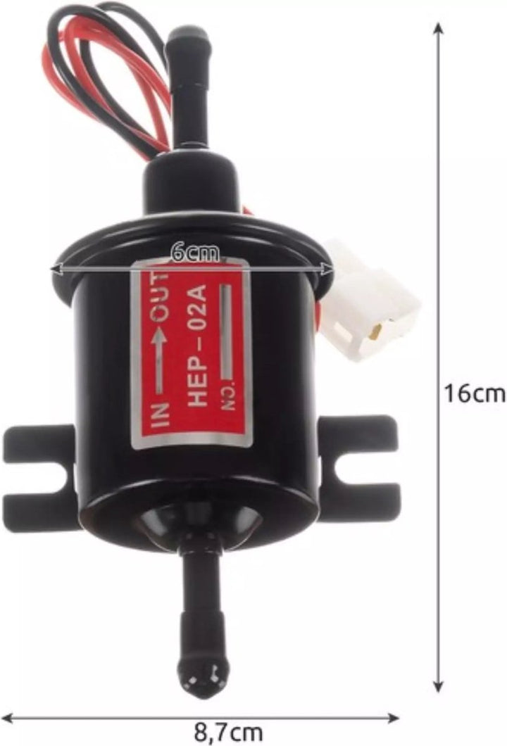 Xtrobb 12V Elektrische Brandstofpomp - Efficiënt en Veelzijdig
