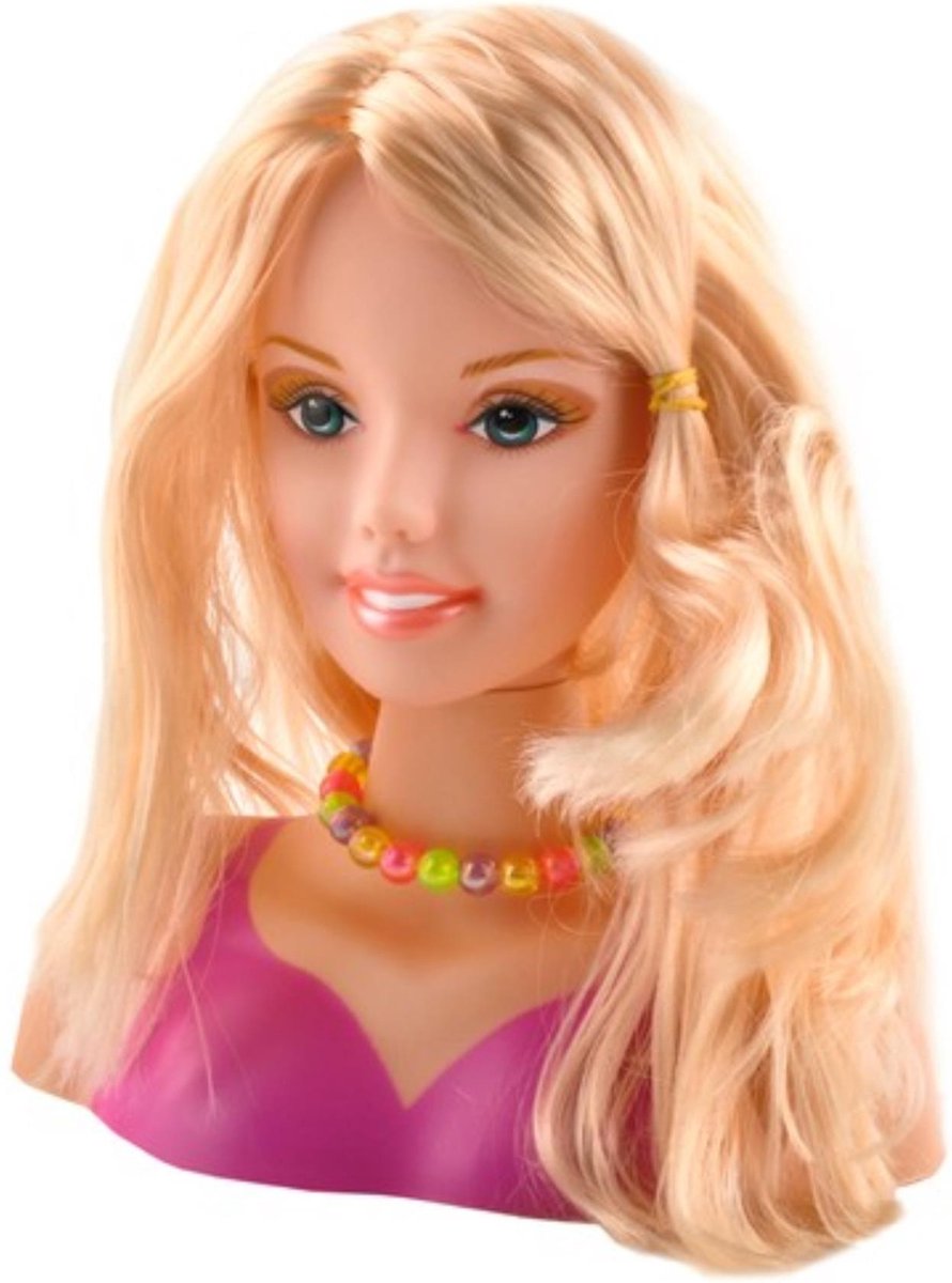 Kruzzel Hair Styling Head + Accessoires - Creatieve Haarstijlen voor Kinderen