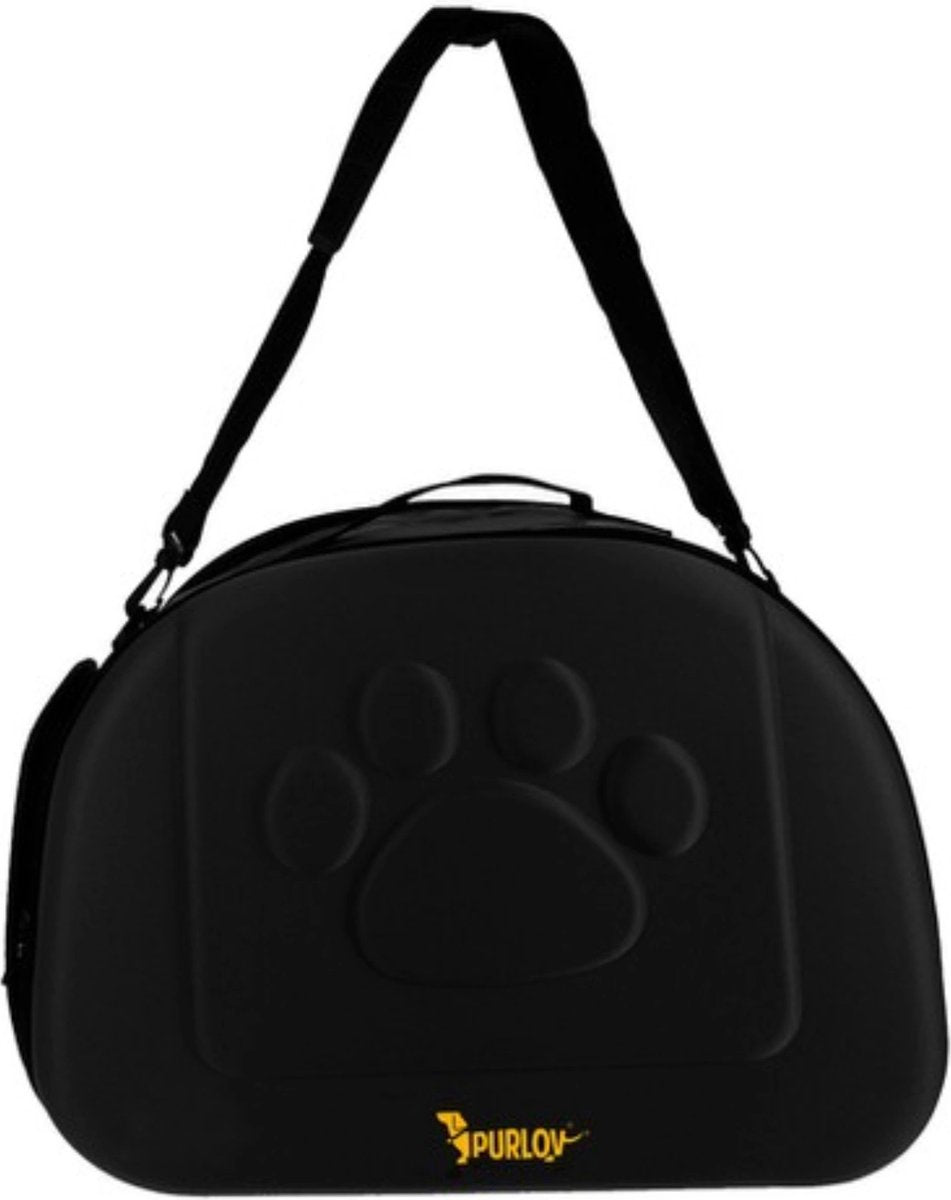 Transporter - honden- / kattentas - zwart grijs