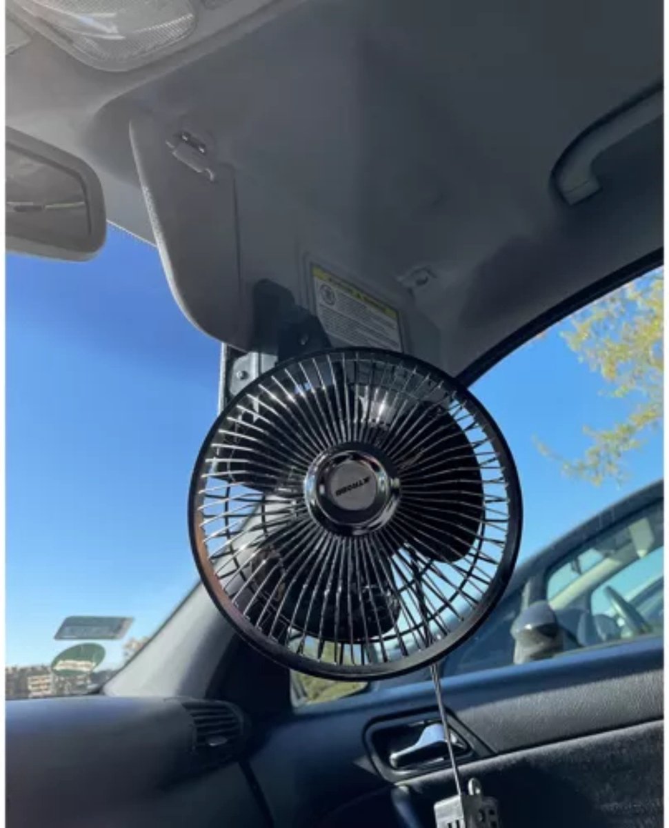 Xtrobb Compacte &amp; verstelbare autoventilator - optimale luchtverdeling