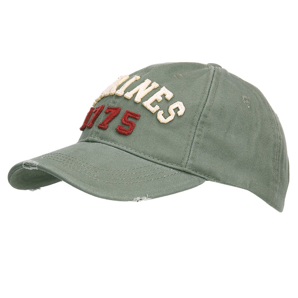 Fostex Baseball cap stone washed marines - Groen