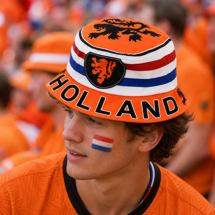 Nederland WK 2026 Vissershoed - Oranje Holland Hoed
