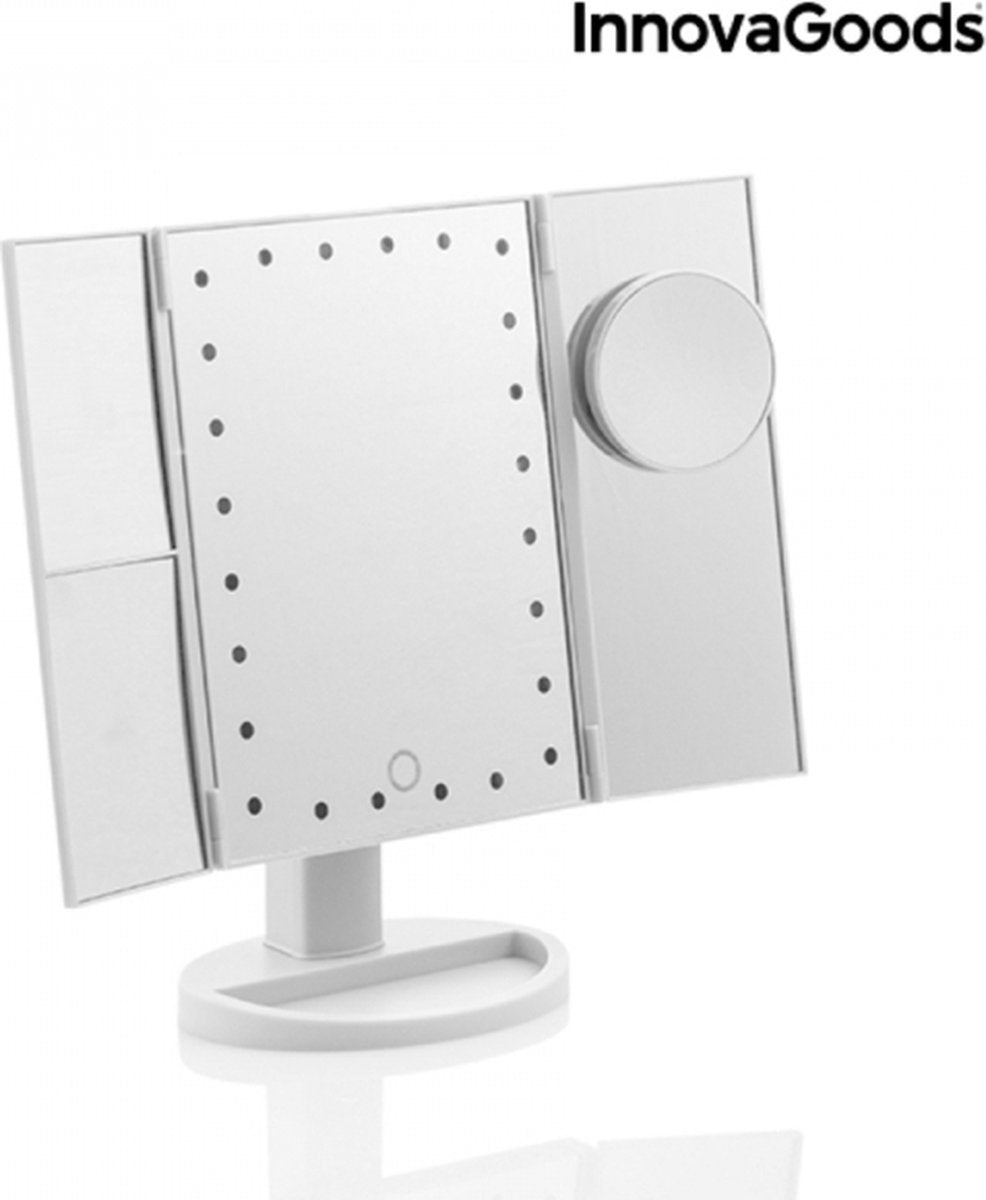 Vergrotende Make-up Spiegel met LED 4-IN-1 INNOVAGOODS