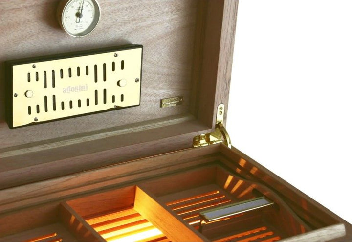 Adorini Grande Deluxe Humidor Year of the Dragon + LED verlichting