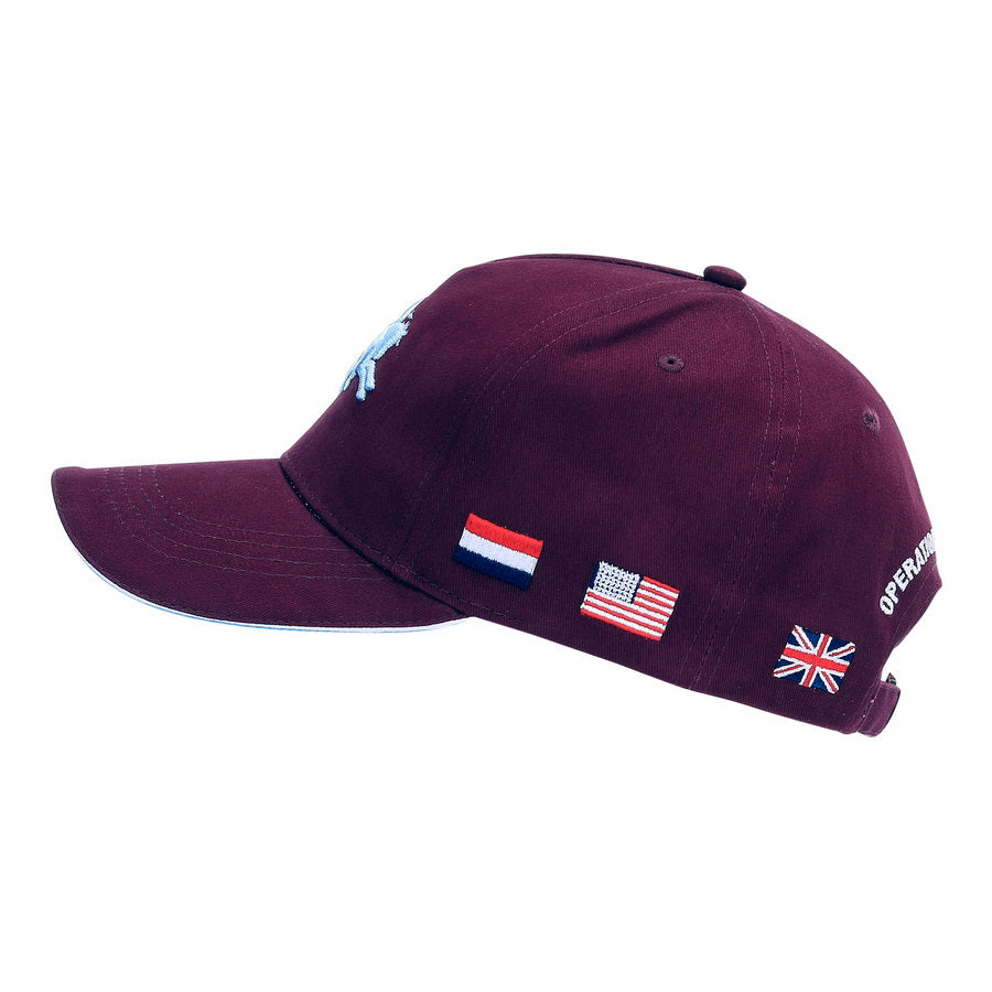 Fostex Baseball cap Pegasus WWII 3D - Bordo