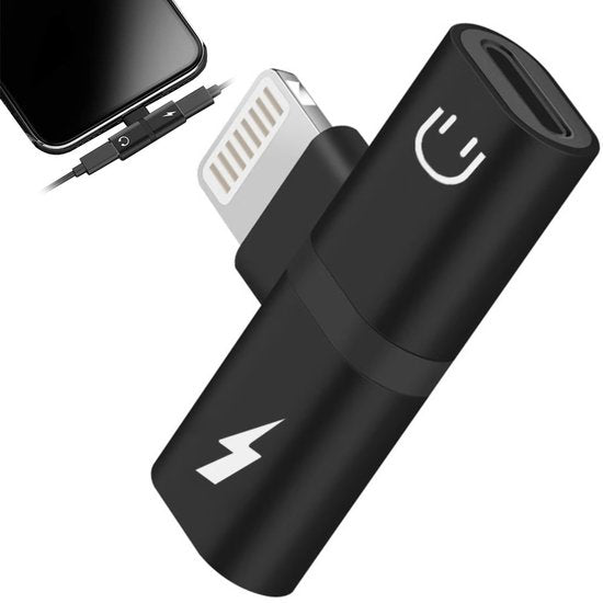 Adapter Splitter Iphone - dubbele poorten