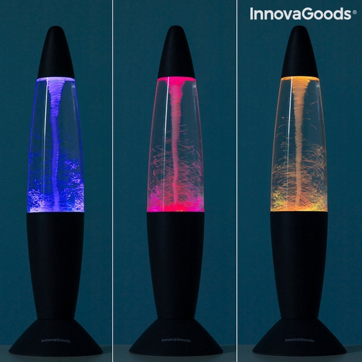 INNOVAGOODS LAVALAMP - LED-LAVALAMP - TORNADO LED-LAVALAMP - LAVALAMP - KINDERLAMP - NACHTLAMP - BUREAULAMP - ELEKTRISCHE LAMP - ELEKTRISCHE LAVALAMP - LAVALAMP VOOR KINDEREN - LAMP VOOR KINDEREN - LAVALAMP GROEN - LAVALAMP BLAUW - LAVALAMP ROOD