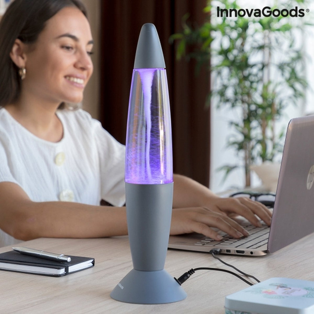 INNOVAGOODS LAVALAMP - LED-LAVALAMP - TORNADO LED-LAVALAMP - LAVALAMP - KINDERLAMP - NACHTLAMP - BUREAULAMP - ELEKTRISCHE LAMP - ELEKTRISCHE LAVALAMP - LAVALAMP VOOR KINDEREN - LAMP VOOR KINDEREN - LAVALAMP GROEN - LAVALAMP BLAUW - LAVALAMP ROOD