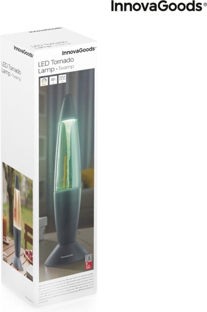 INNOVAGOODS LAVALAMP - LED-LAVALAMP - TORNADO LED-LAVALAMP - LAVALAMP - KINDERLAMP - NACHTLAMP - BUREAULAMP - ELEKTRISCHE LAMP - ELEKTRISCHE LAVALAMP - LAVALAMP VOOR KINDEREN - LAMP VOOR KINDEREN - LAVALAMP GROEN - LAVALAMP BLAUW - LAVALAMP ROOD