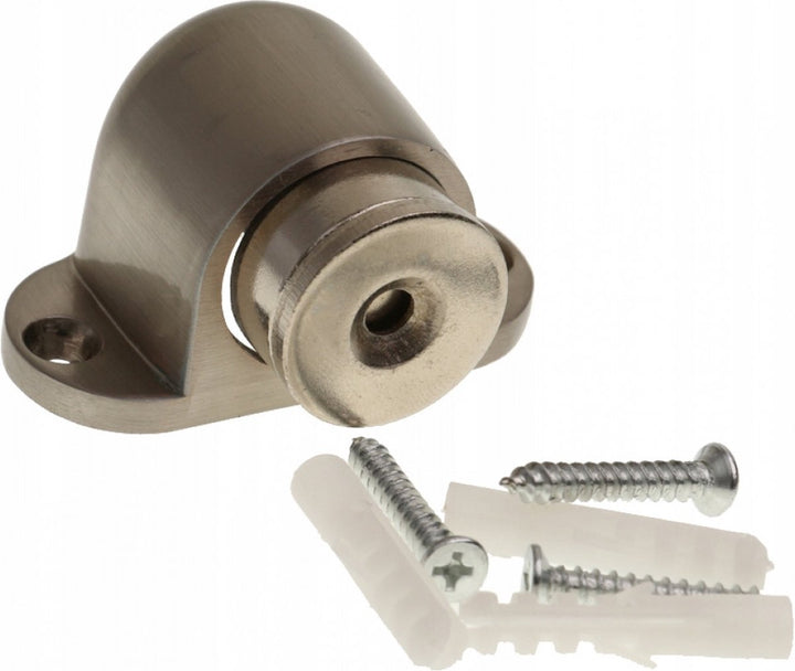 Deurstopper Rond - Zilver - Magneetsluiting – Deurstopper - Deurmagneten voor kastjes – Deurmagneten kasten