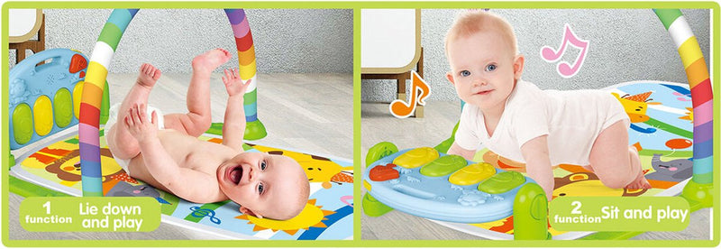 Babygym - Speelmat speeltjes en Piano - 0 jaar - fitness mat - Viva Kids