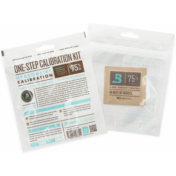 Calibration kit one-step Boveda 75.5% RH