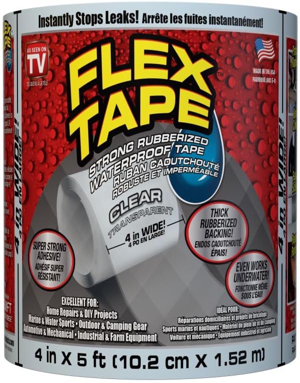 Flextape - Waterdichte Tape - Transparant