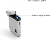 Colibri aanst. Single Flame Falcon Carbon Fiber Silver