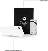 Colibri aanst. Single Flame Falcon Carbon Fiber Silver