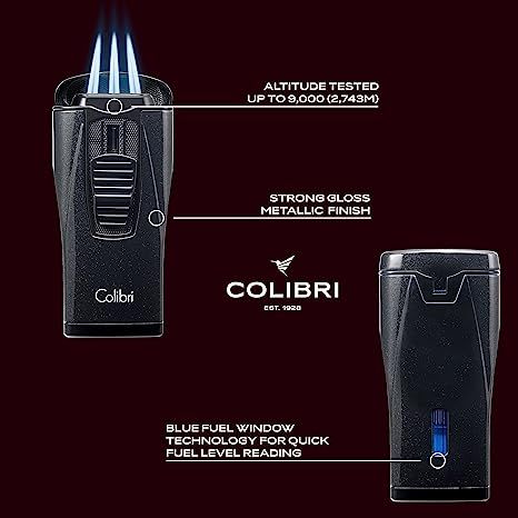 Colibri aanst. Triple Flame Monaco Metalic Black