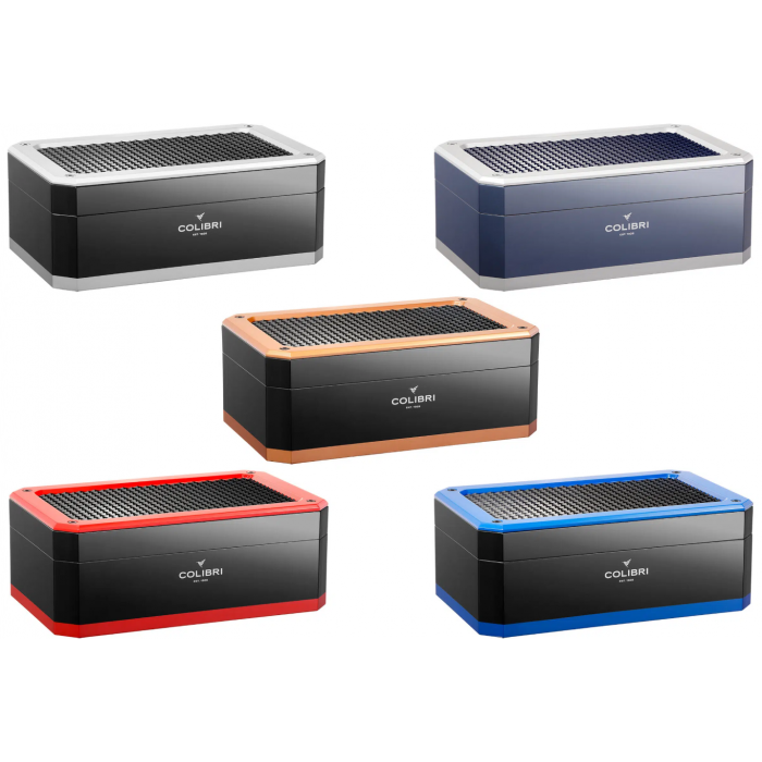 Colibri Humidor Rally Black