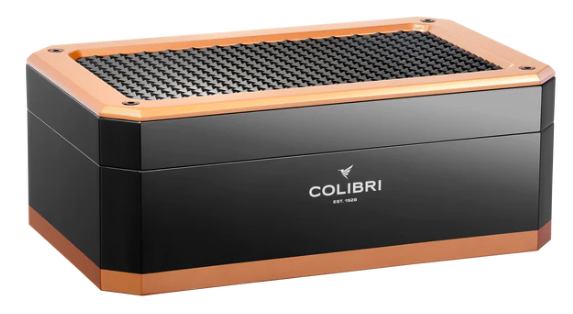 Colibri Humidor Rally Black/Rose gold